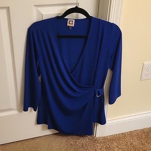 Beautiful Cobalt Blue Blouse